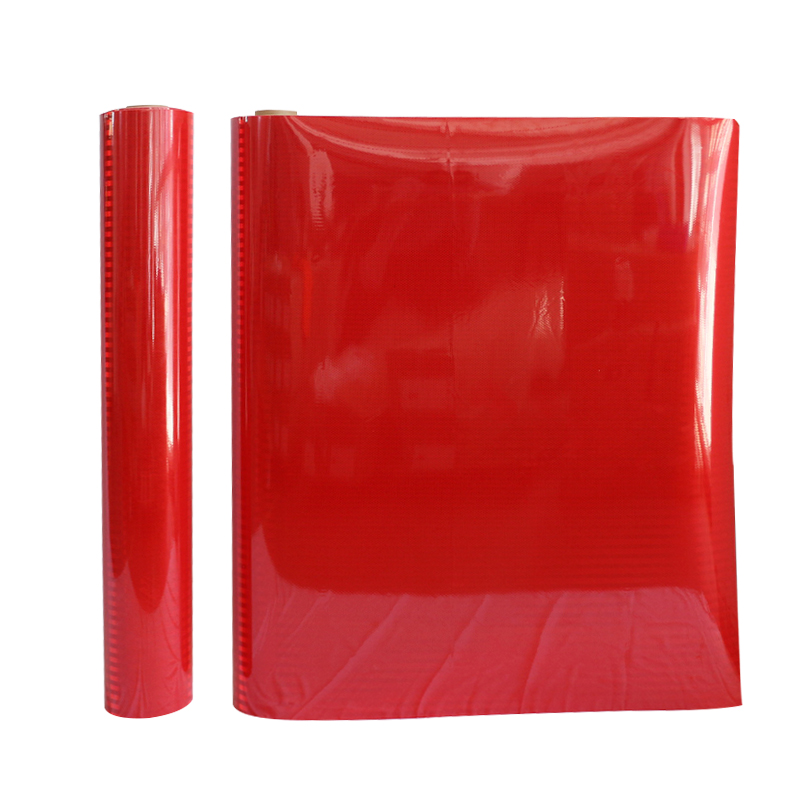 Red Engineer Grade Prismatic Reflective Sheeting - 